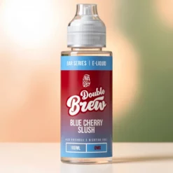 Slush Cerise Bleue par Double Brew 100ml 50:50 Sans Nicotine