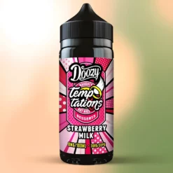 Shortfill Lait Fraise 100ml 70/30 VG/PG par Doozy