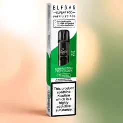 Dosettes Elf Bar 600 Kiwi Passion Goyave - 600 bouffées 2 ml