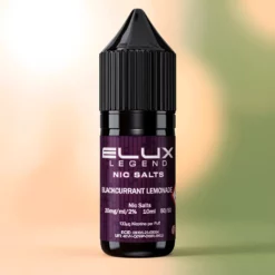 Limonade au cassis sels de nicotine 50/50 par Elux Legend