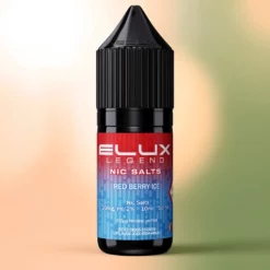 Baie Rouge Glacée Elux Legend Sels de Nicotine 10/20mg 50/50