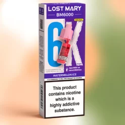 Pastèque Glacée BM6000 Pods 12ml 20mg 6000 Puffs Lost Mary