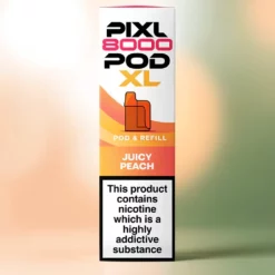 Pod de Recharge Pixl 8000 Pêche Juteuse 20mg Mesh