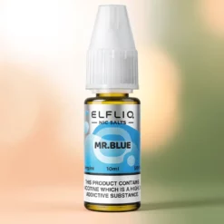 Mr Blue par Elfliq Nic Salt 10ml 50:50 VG/PG 3 Dosages