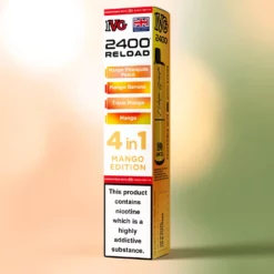 IVG 2400 Mango Edition – 4 saveurs, pods rotatifs, 20mg