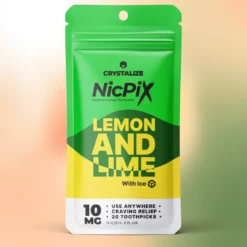 Cure-dents nicotine Citron & Lime 10mg lib. lente NicPix