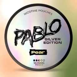 Pablo Silver Poire – Sachets de nicotine discrets sans tabac