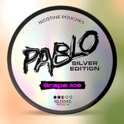 Pablo Silver Glace Raisin – Sachets de Nicotine Sans Tabac