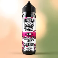 Shortfill Fraise Lait par Seriously Pod Fill Max 40 ml 50/50