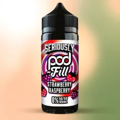 Fraise Framboise Shortfill 100ml 50/50 - Seriously Pod Fill