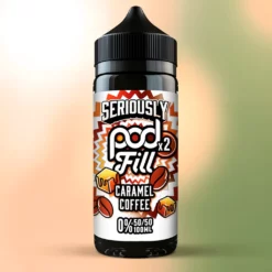 Café Caramel Shortfill 50:50 VG/PG par Seriously Pod Fill X2
