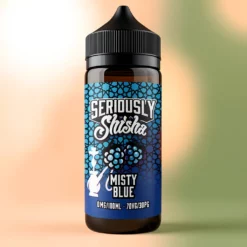 Misty Blue Shortfill Chicha par Seriously – 100ml 70/30 0mg