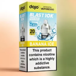 Dojo Blast 10K Banana Ice - Pod 2ml & Recharge 8ml